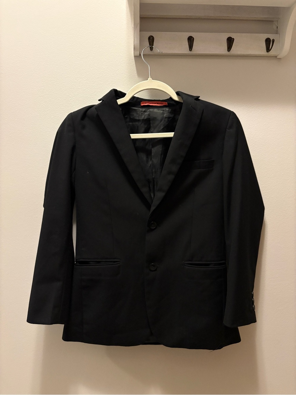 Women's Black Tailored Two-Button Blazer